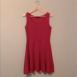 Red cocktail dress